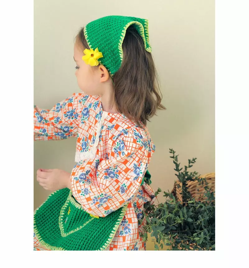 AMBER - Korean Children Fashion Brand - #toddlerclothing - Lulu Knit Head Scarf