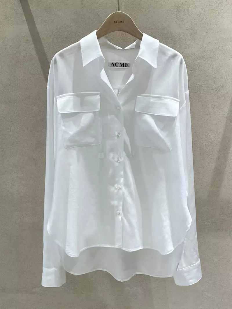 Acme - Korean Women Fashion - #momslook - Pocket Shirt - 3