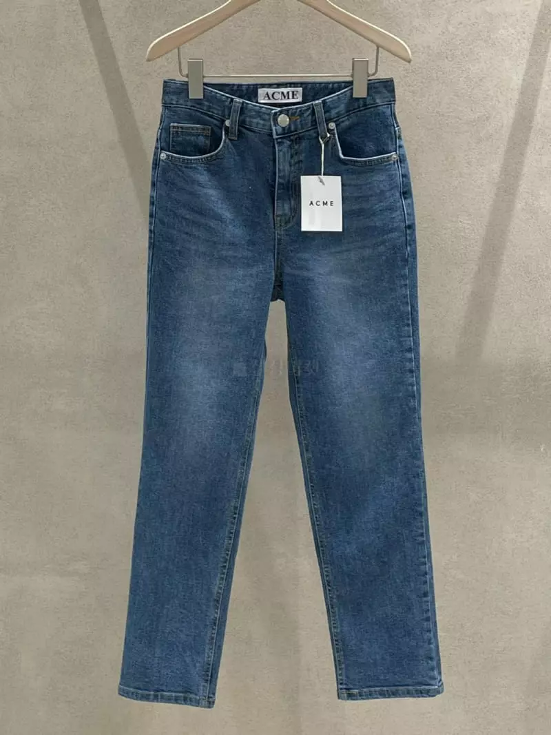 Acme - Korean Women Fashion - #momslook - Span Skinny Jeans - 2