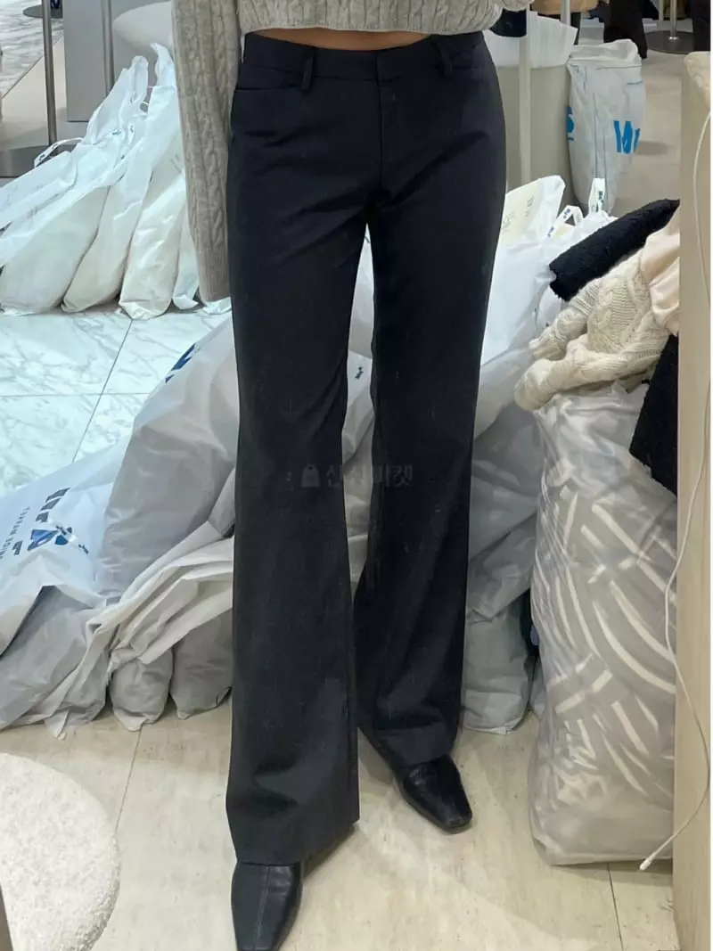 Acme - Korean Women Fashion - #momslook - Low Pants - 3