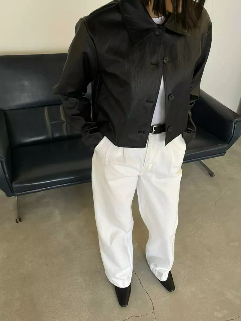 Acme - Korean Women Fashion - #womensfashion - Leather Shirt
