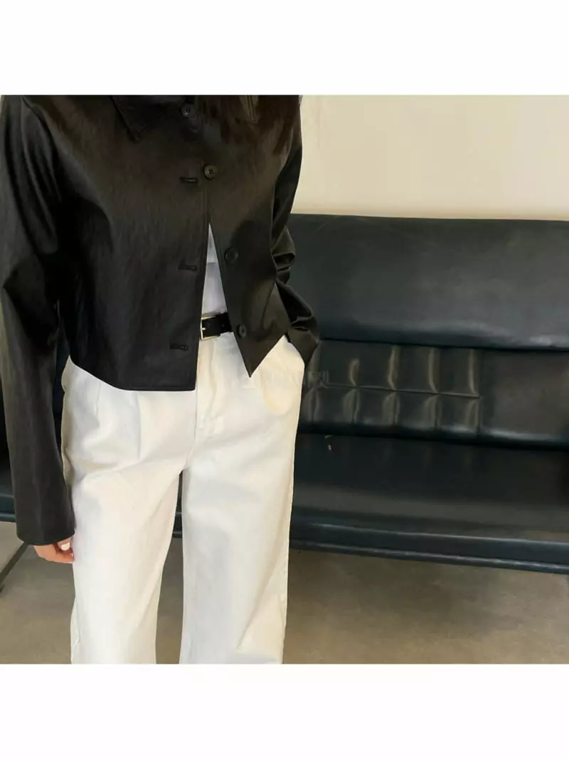 Acme - Korean Women Fashion - #womensfashion - Leather Shirt - 3