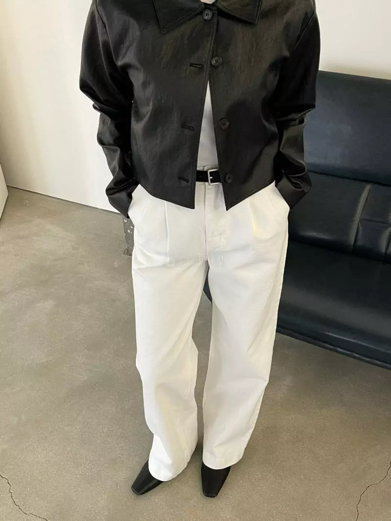 Acme - Korean Women Fashion - #womensfashion - White Wide Pants - 2
