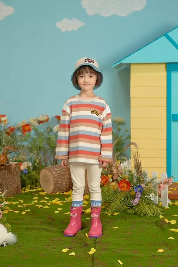 Aeeeday - Korean Children Fashion - #Kfashion4kids - Basiti Stripes Tee - 5