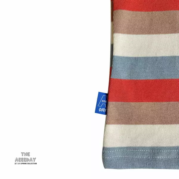 Aeeeday - Korean Children Fashion - #childofig - Basiti Stripes Tee - 10