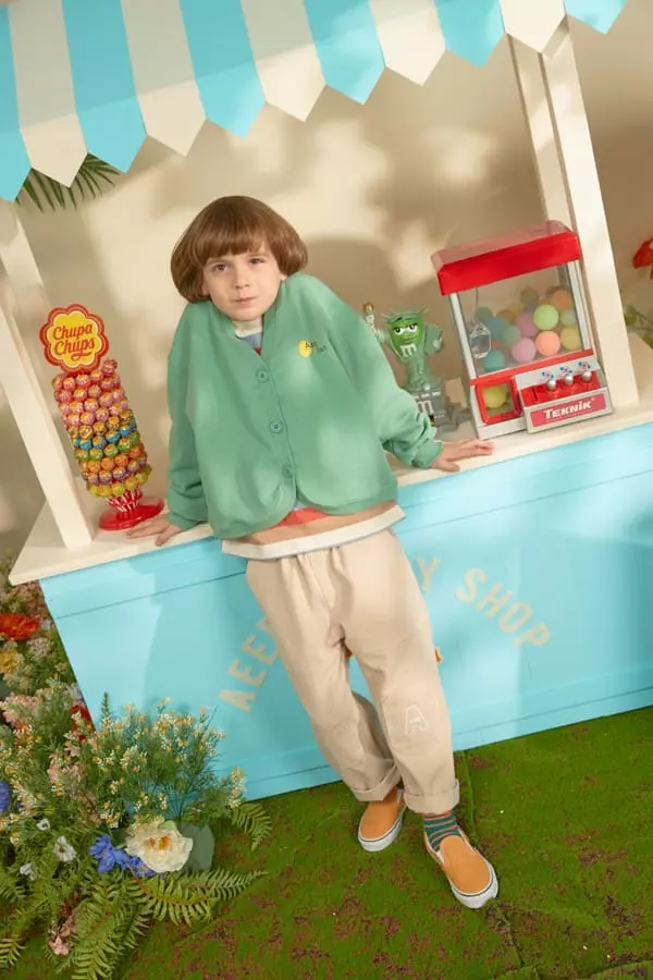Aeeeday - Korean Children Fashion - #childofig - Stitch Pigment Pants - 7