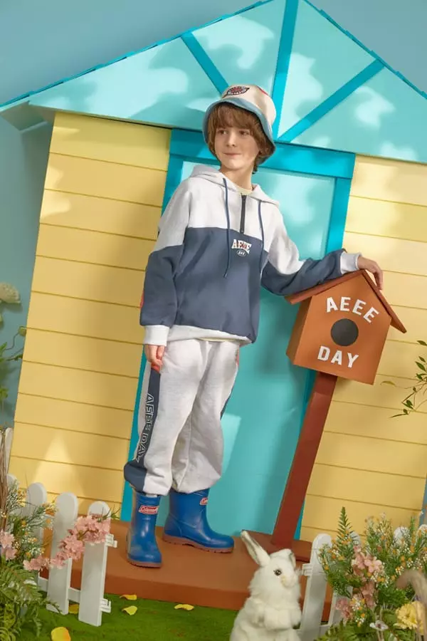 Aeeeday - Korean Children Fashion - #childrensboutique - Coloration Hoody - 7
