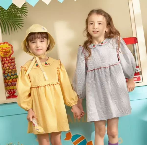 Aeeeday - Korean Children Fashion - #childrensboutique - Strawberry One-piece - 8
