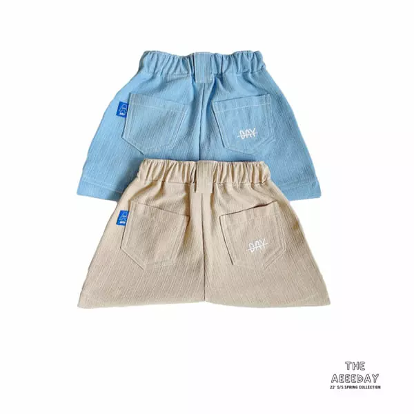 Aeeeday - Korean Children Fashion - #designkidswear - Stitch Pigment Pants - 10