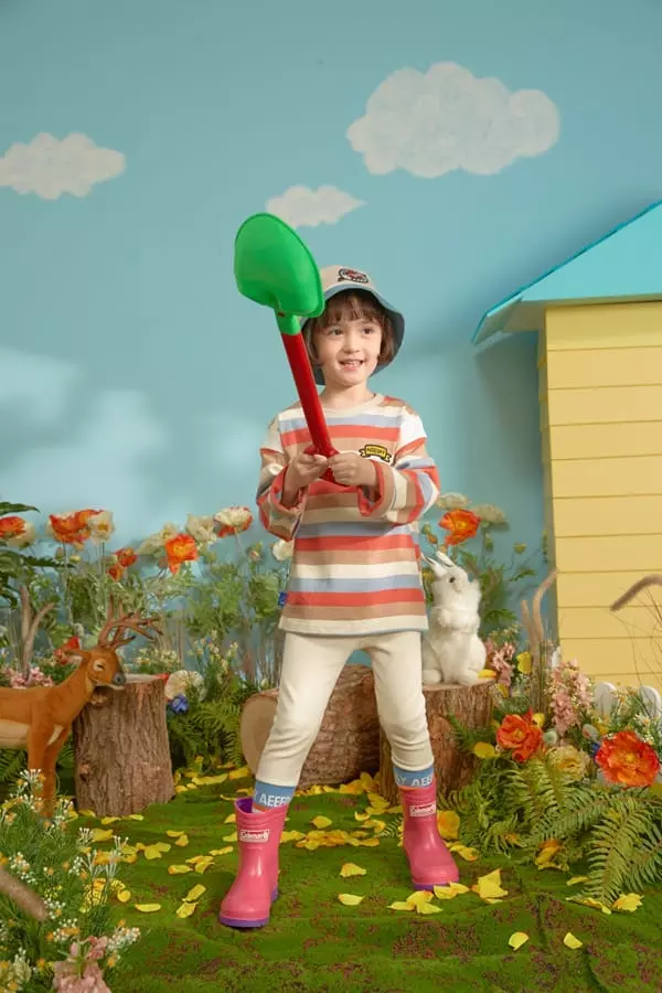Aeeeday - Korean Children Fashion - #kidsshorts - Basiti Stripes Tee - 2