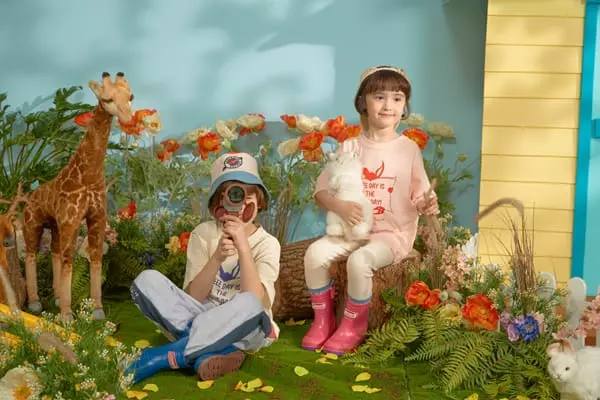 Aeeeday - Korean Children Fashion - #kidsshorts - Rabbit Pigment Tee