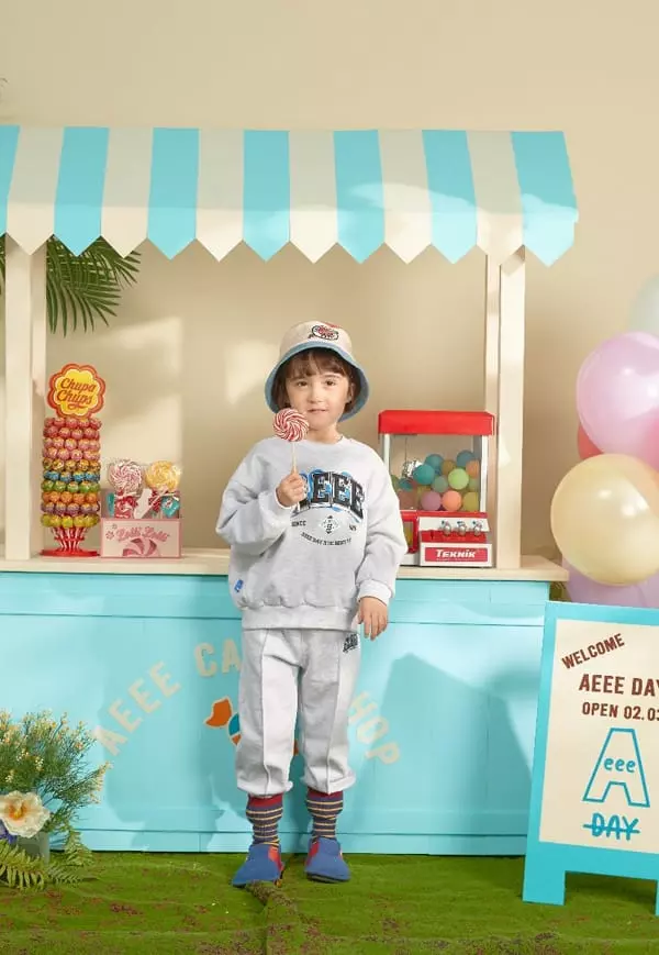 Aeeeday - Korean Children Fashion - #kidsstore - Double Logo Pants - 9