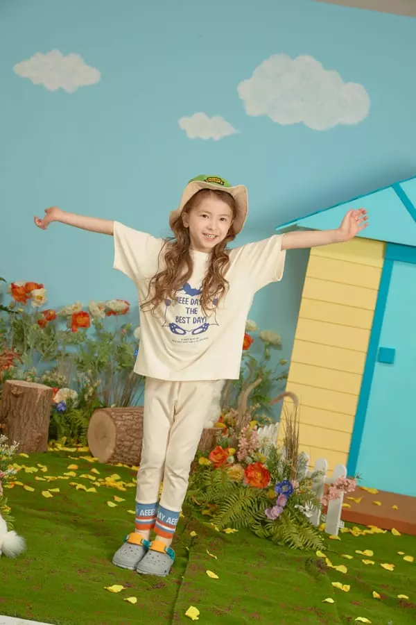 Aeeeday - Korean Children Fashion - #kidsstore - Rabbit Pigment Tee - 2