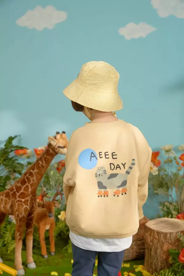 Aeeeday - Korean Children Fashion - #littlefashionista - Cat Cardigan