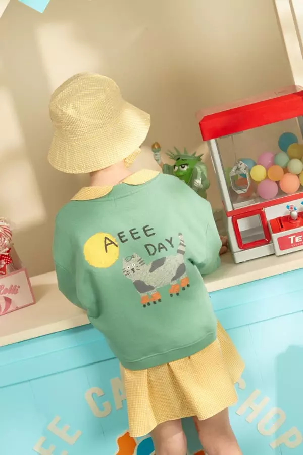 Aeeeday - Korean Children Fashion - #minifashionista - Cat Cardigan - 3