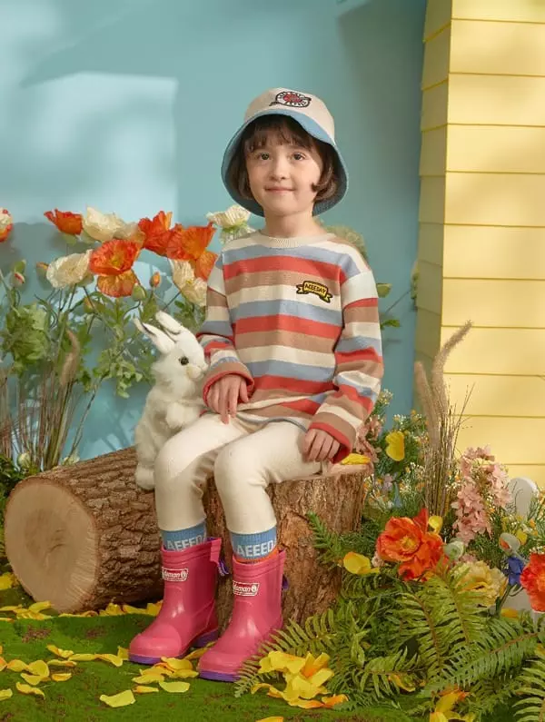Aeeeday - Korean Children Fashion - #minifashionista - Basiti Stripes Tee - 8
