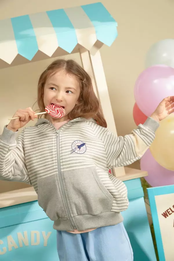 Aeeeday - Korean Children Fashion - #prettylittlegirls - Rocket Hoody Zip-up - 5