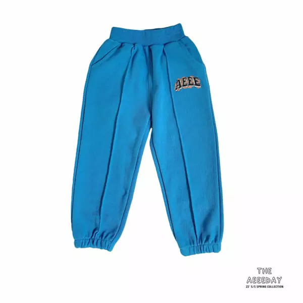 Aeeeday - Korean Children Fashion - #stylishchildhood - Double Logo Pants - 2