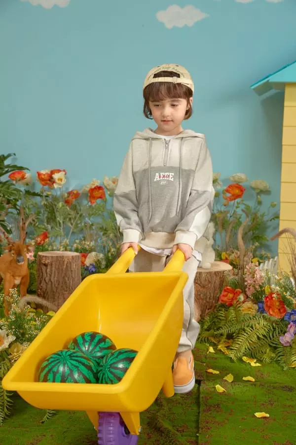 Aeeeday - Korean Children Fashion - #todddlerfashion - Coloration Hoody - 3
