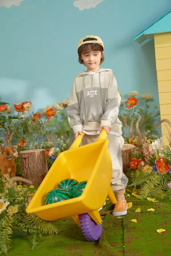 Aeeeday - Korean Children Fashion - #todddlerfashion - Coloration Hoody - 4