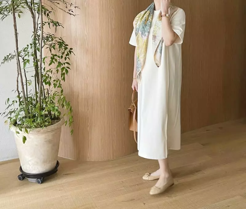 Afterglow - Korean Women Fashion - #momslook - Soyee Pintuck One-piece - 7