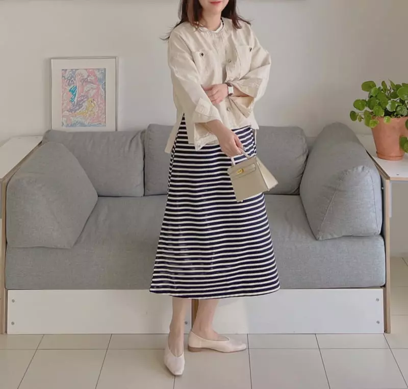 Afterglow - Korean Women Fashion - #momslook - Cis Denim Jacket - 3