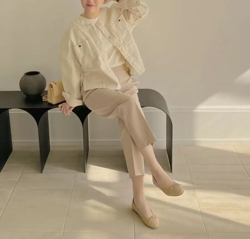 Afterglow - Korean Women Fashion - #momslook - Cis Denim Jacket - 7