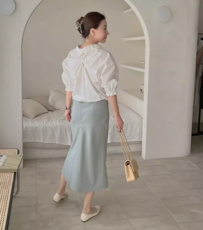 Afterglow - Korean Women Fashion - #momslook - Zigzag Skirt - 8