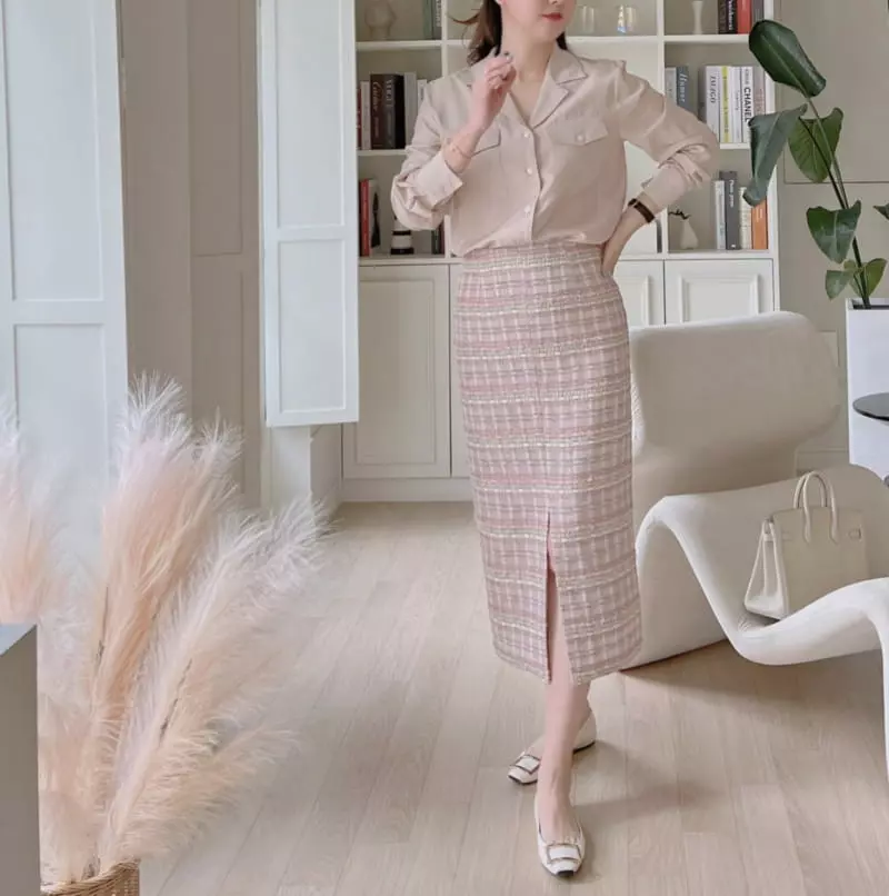 Afterglow - Korean Women Fashion - #momslook - From Silk Blouse - 11