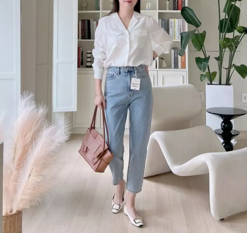 Afterglow - Korean Women Fashion - #momslook - From Silk Blouse - 9
