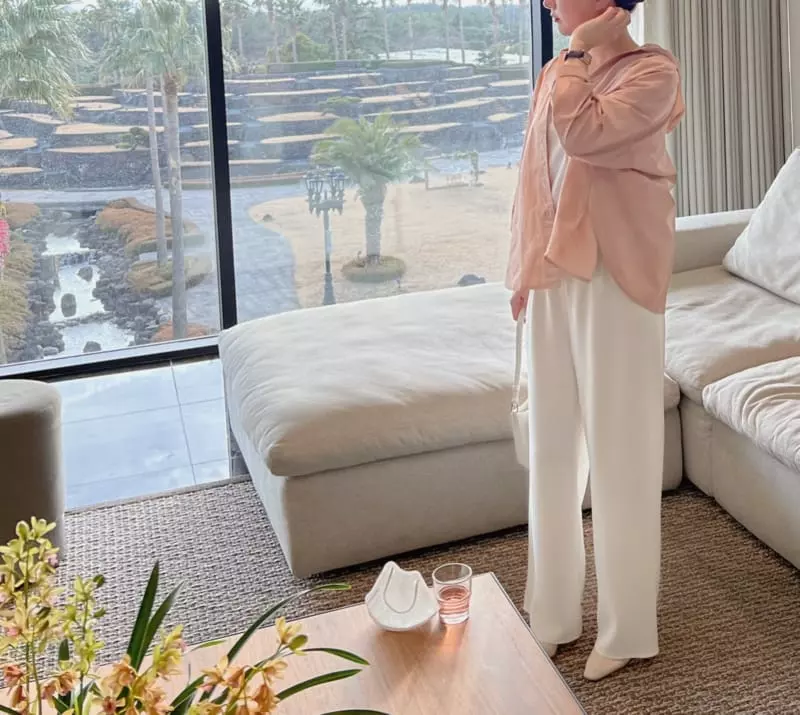 Afterglow - Korean Women Fashion - #momslook - Hoody Open Shirt - 8