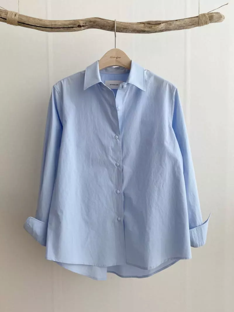 Afterglow - Korean Women Fashion - #restrostyle - Sally Shirt - 6