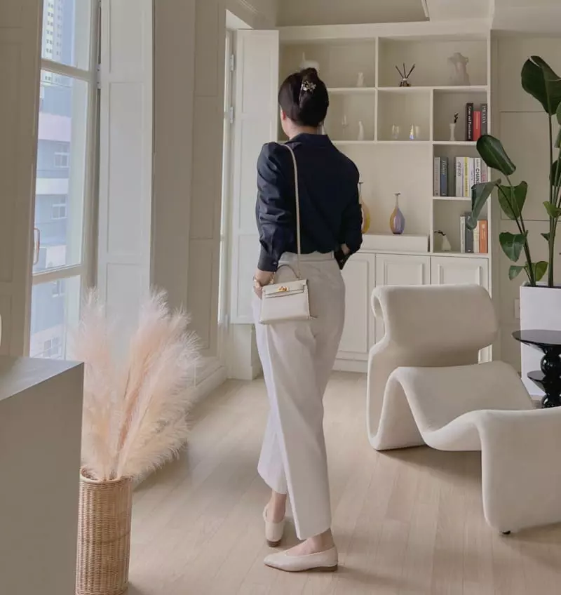 Afterglow - Korean Women Fashion - #pursuepretty - From Silk Blouse - 4