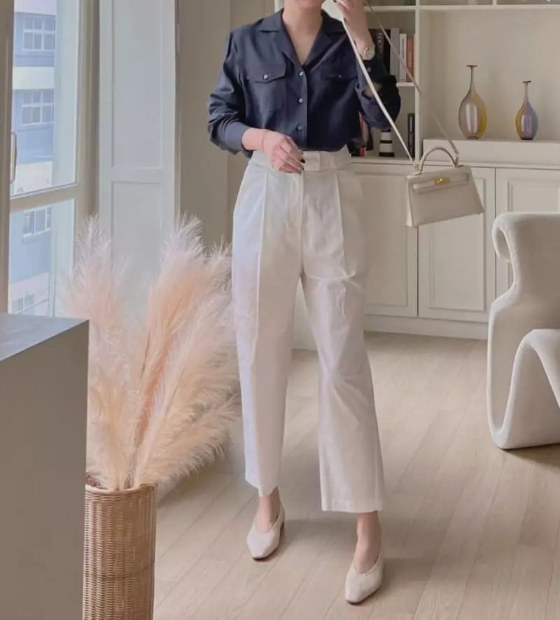 Afterglow - Korean Women Fashion - #romanticstyle - From Silk Blouse - 5