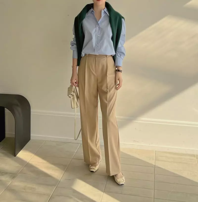 Afterglow - Korean Women Fashion - #thatsdarling - Glow Wide Pants
