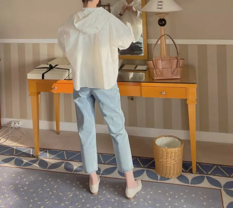 Afterglow - Korean Women Fashion - #shopsmall - Hoody Open Shirt - 4