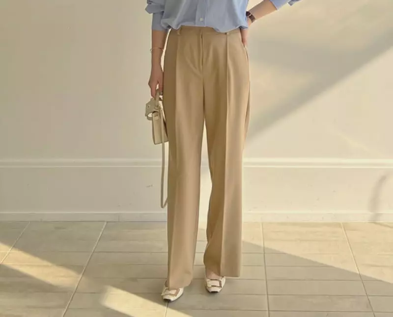 Afterglow - Korean Women Fashion - #thelittlethings - Glow Wide Pants - 2