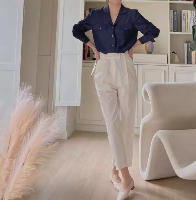 Afterglow - Korean Women Fashion - #vintageinspired - From Silk Blouse