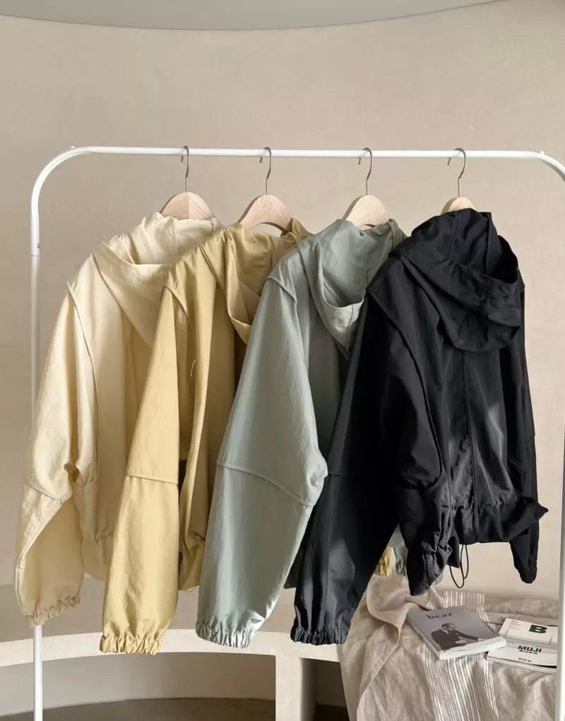 Afterglow - Korean Women Fashion - #vintagekidsstyle - Shirring hoody  - 12