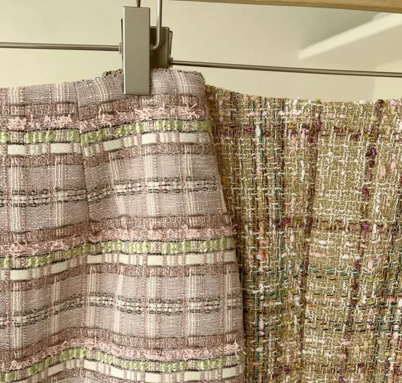Afterglow - Korean Women Fashion - #vintagekidsstyle - Shine Tweed Skirt - 8