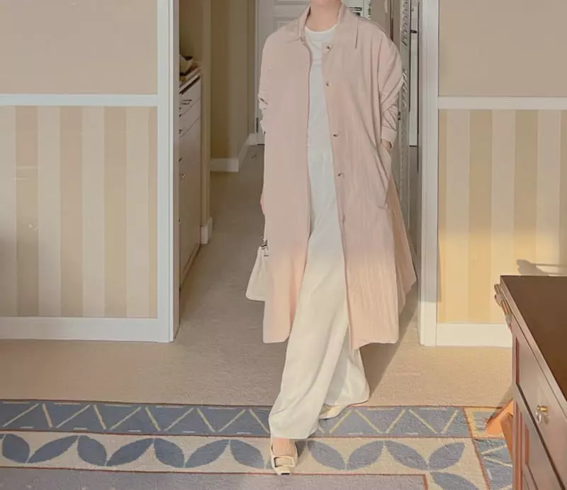Afterglow - Korean Women Fashion - #vintagekidsstyle - Roe Single Trench Coat - 7