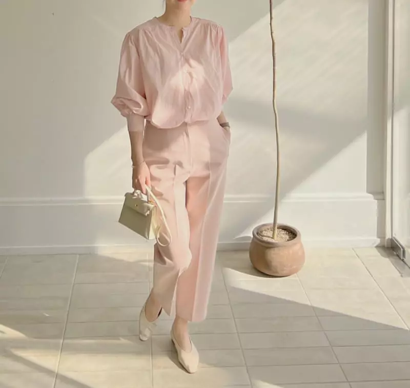 Afterglow - Korean Women Fashion - #womensfashion - Mack Banding Pants - 3