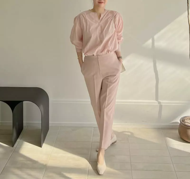Afterglow - Korean Women Fashion - #womensfashion - Mack Banding Pants - 5