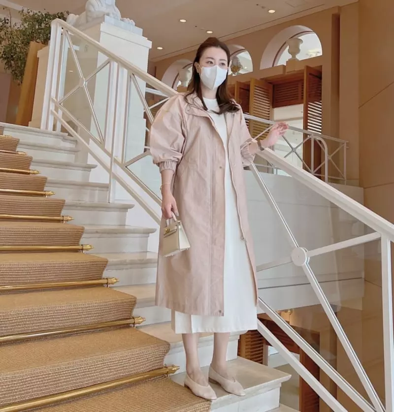 Afterglow - Korean Women Fashion - #womensfashion - Soyee Pintuck One-piece - 2