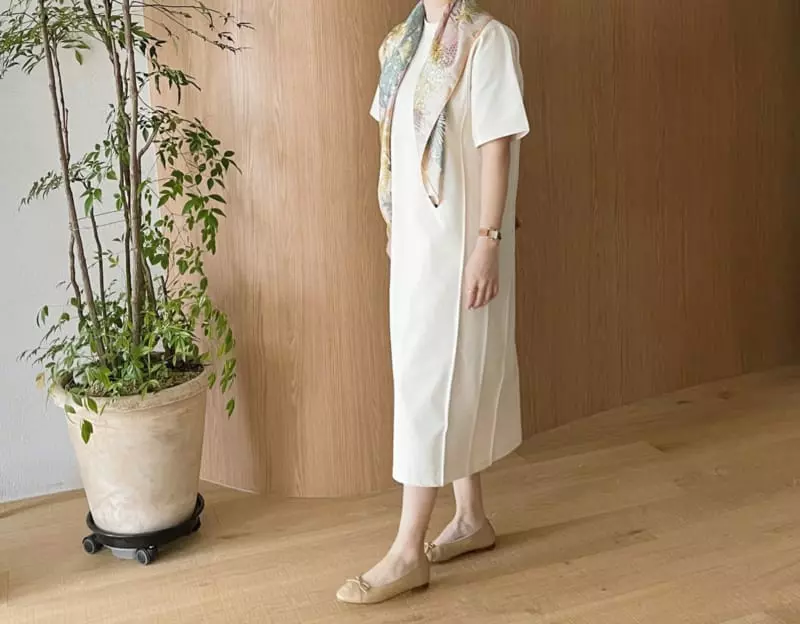 Afterglow - Korean Women Fashion - #womensfashion - Soyee Pintuck One-piece - 8