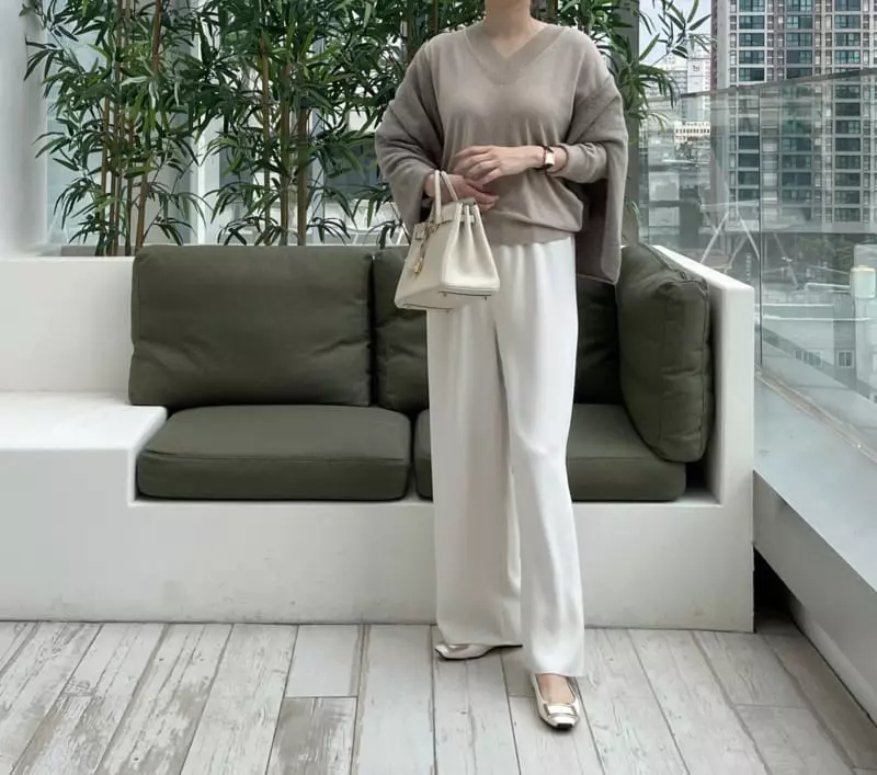 Afterglow - Korean Women Fashion - #womensfashion - Her Band Pants - 3