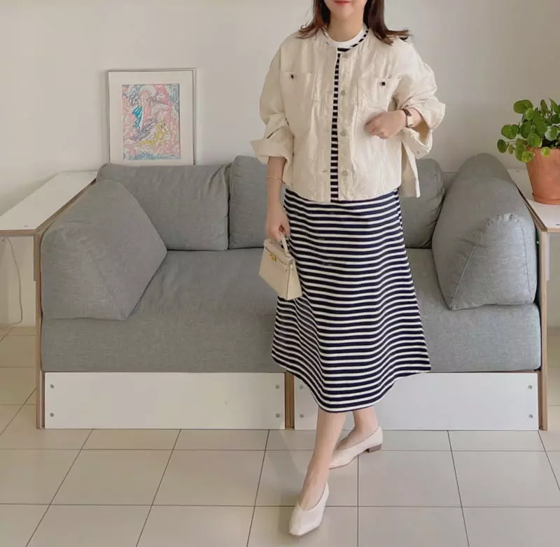Afterglow - Korean Women Fashion - #womensfashion - Cis Denim Jacket - 2