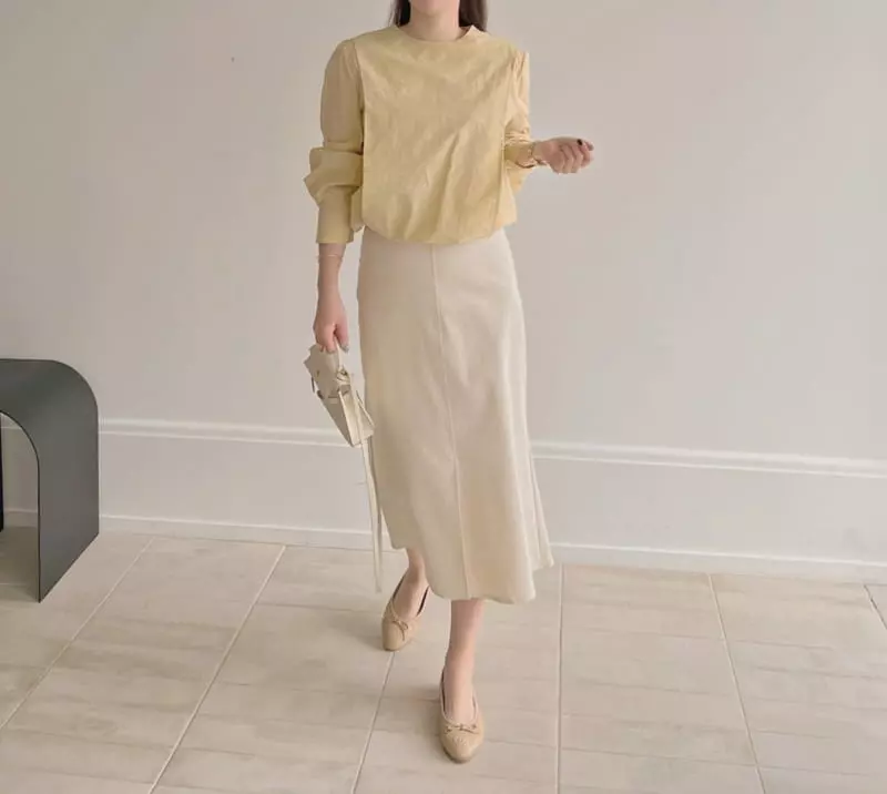 Afterglow - Korean Women Fashion - #womensfashion - Zigzag Skirt