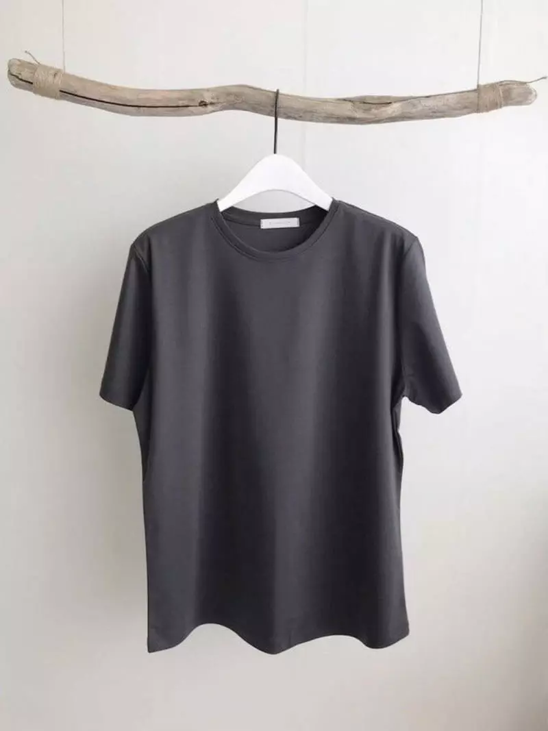 Afterglow - Korean Women Fashion - #womensfashion - Silket Round Tee