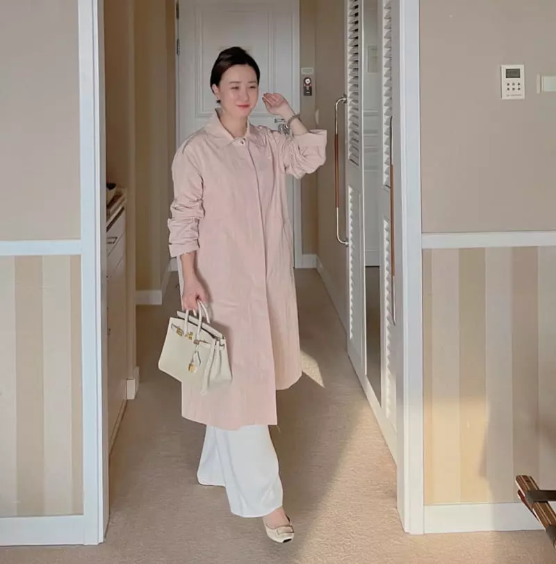Afterglow - Korean Women Fashion - #womensfashion - Roe Single Trench Coat - 5